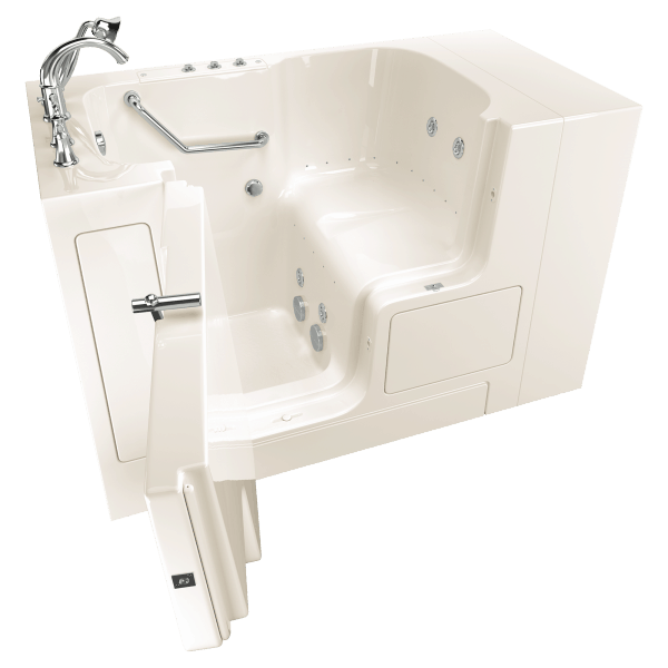 American Standard walk-in tubs have features to easy sore joints and aching muscles.